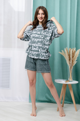 Костюм женский 8402 хаки